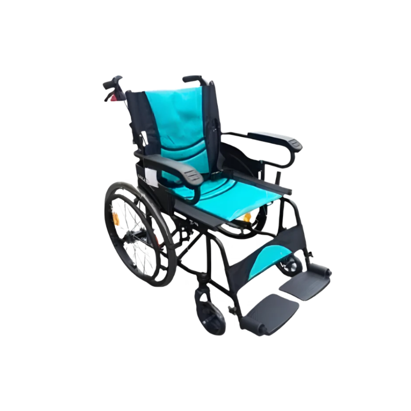 Xe Lăn 2 Bánh Chống Lật Lucass X-30 (X-980L) Màu Xanh Ngọc