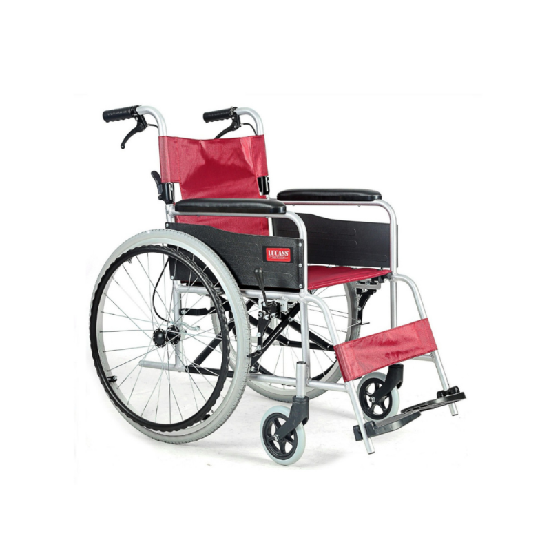 Xe Lăn Tay Lucass X-201 - Màu Đỏ