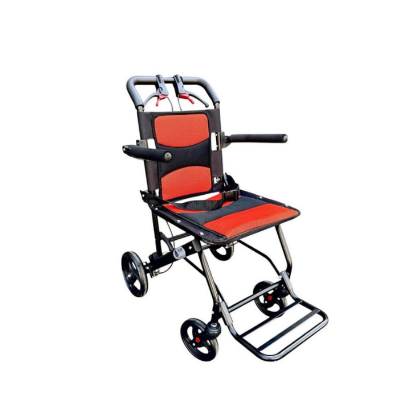 Xe Lăn Du Lịch Sắt Sơn Bánh Nhỏ Lucass X-195L