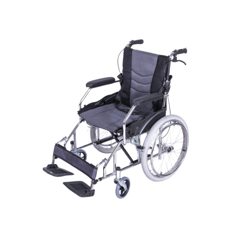 Xe Lăn Tay Helic HWC791 - Màu Xám