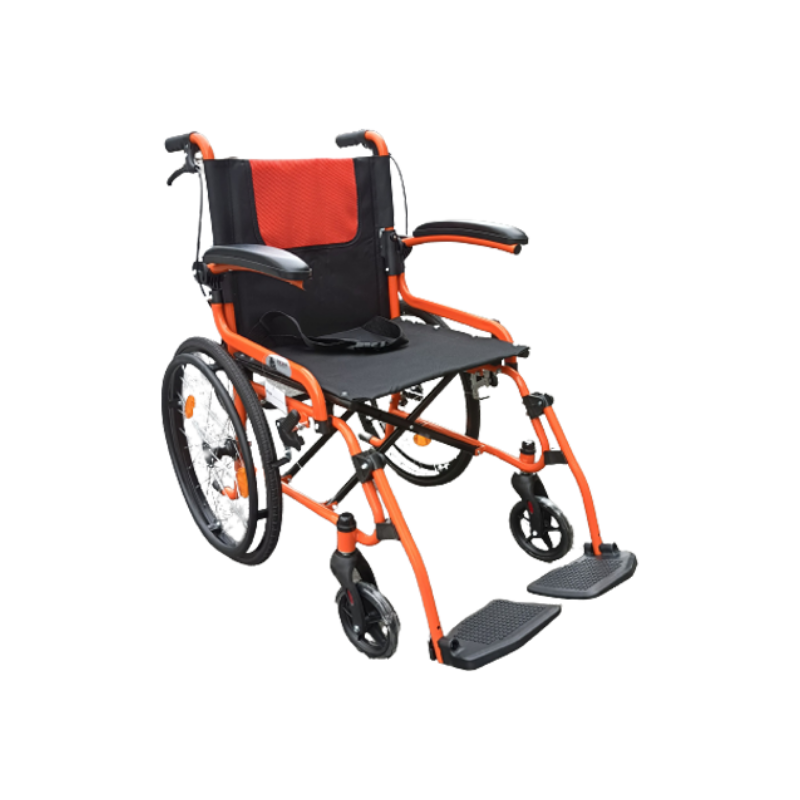 Xe Lăn Du Lịch Sắt Sơn Bánh Lớn Lucass X-61