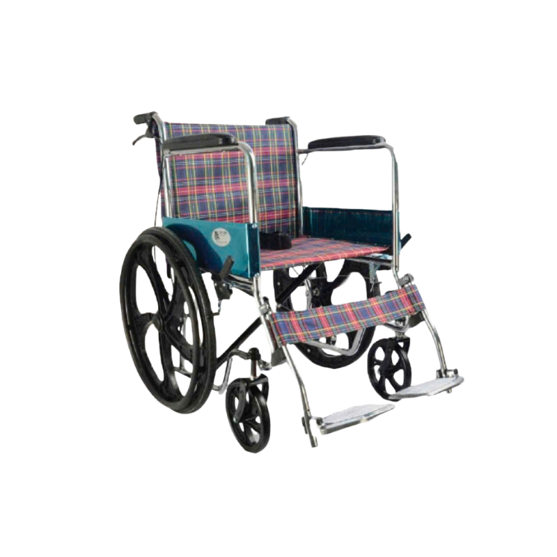 Xe Lăn Nâng Hạ Chân Có Thắng Bánh Mâm Lucass  X-91