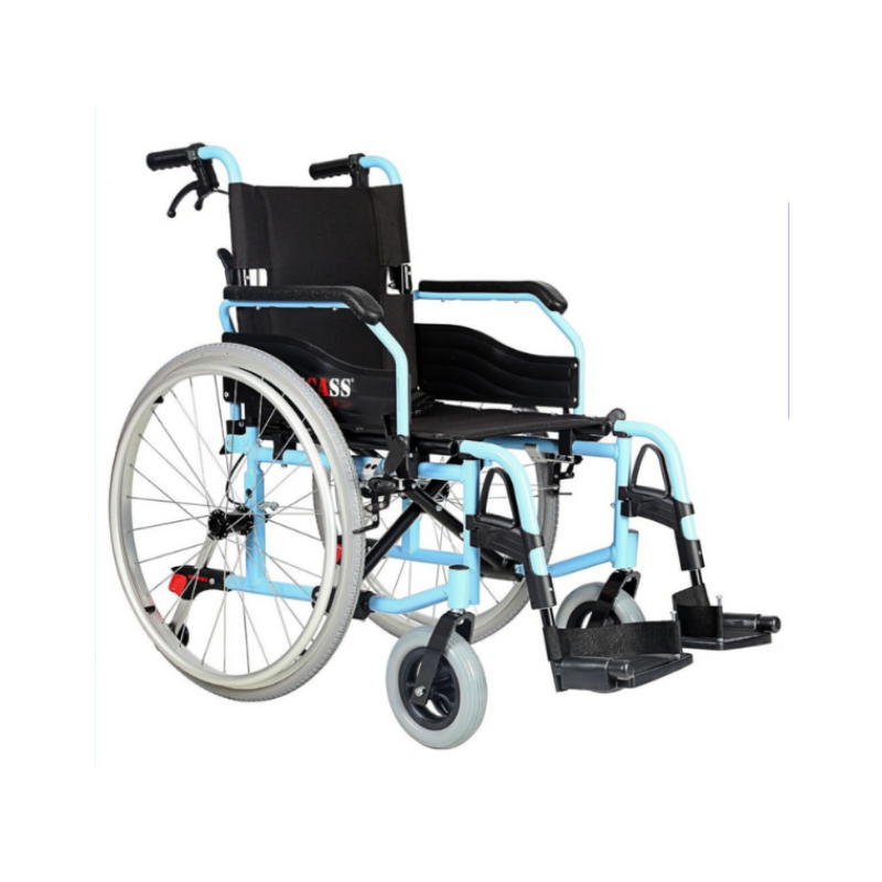 Xe Lăn Nhôm Cao Cấp Lucass X-203 - Khung Xanh