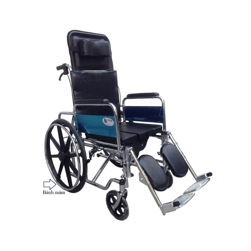 Xe Lăn Tay Có Bô Và Ngả Nằm Lucass X-8CB