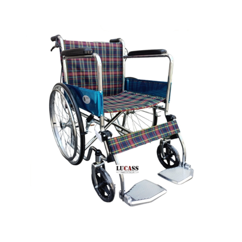 Xe Lăn Thường Nâng Hạ Chân Có Thắng Lucass X-91 Caro