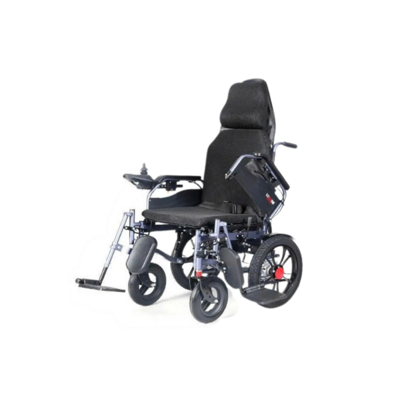 Xe Lăn Điện Ngã Lưng Lucass XE-802 (XE-110LA) Màu Xám